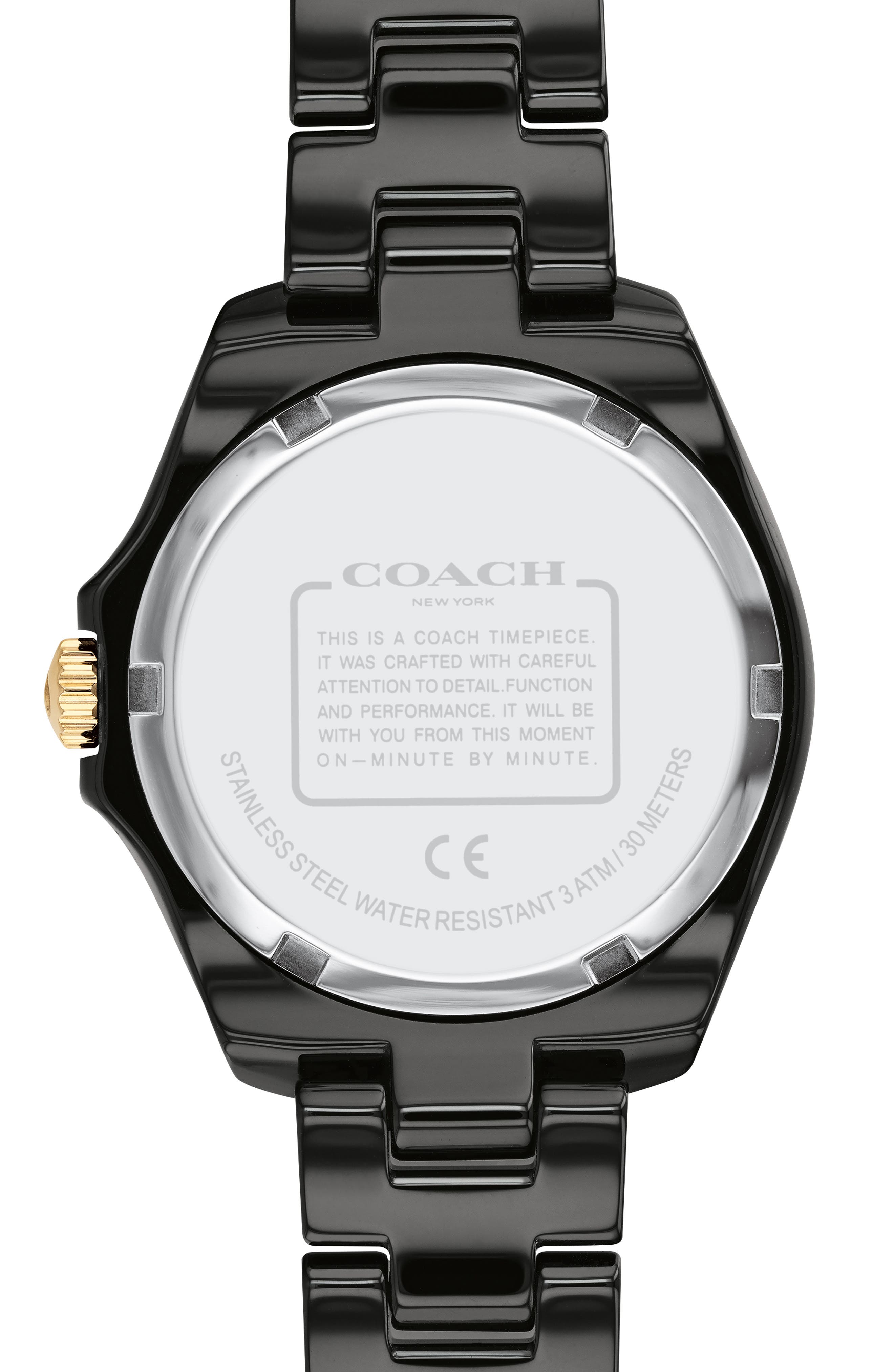 COACH Preston Ceramic Bracelet Watch, 32mm