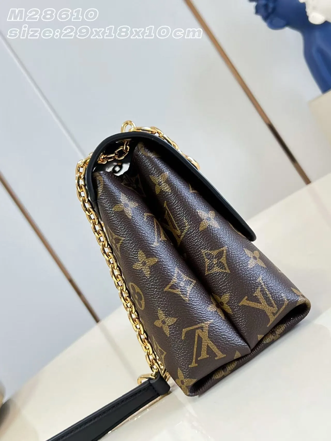 Louis Vuitton Madeleine Gold Canvas and Leather Shoulder Bag product photo from LabelPicks