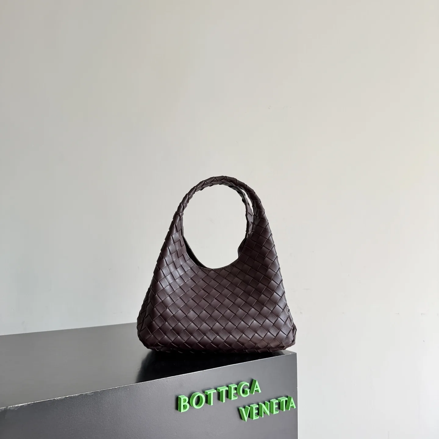 Bottega Veneta Intrecciato Woven Leather Campana Shoulder Bag product photo from LabelPicks