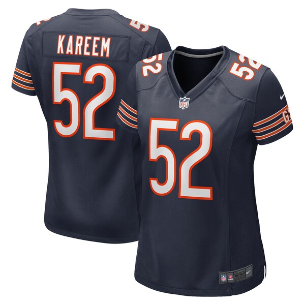 Khalid Kareem Chicago Bears Nike Women's Team Game Jersey -  Navy