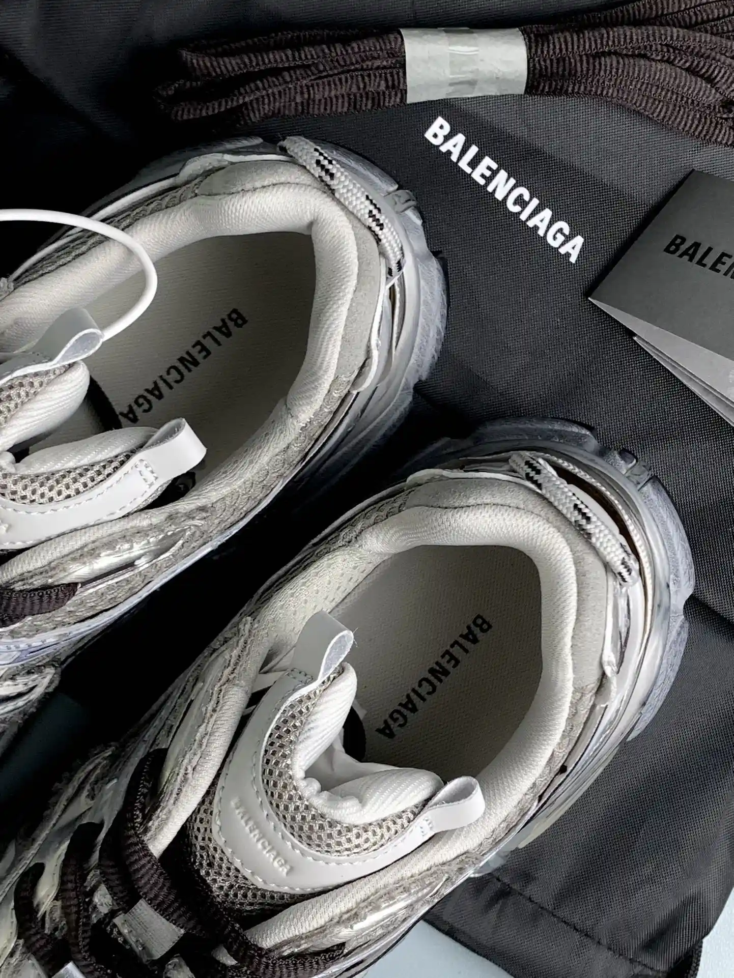 Balenciaga Runner Sneaker in Black/Silver product photo from LabelPicks