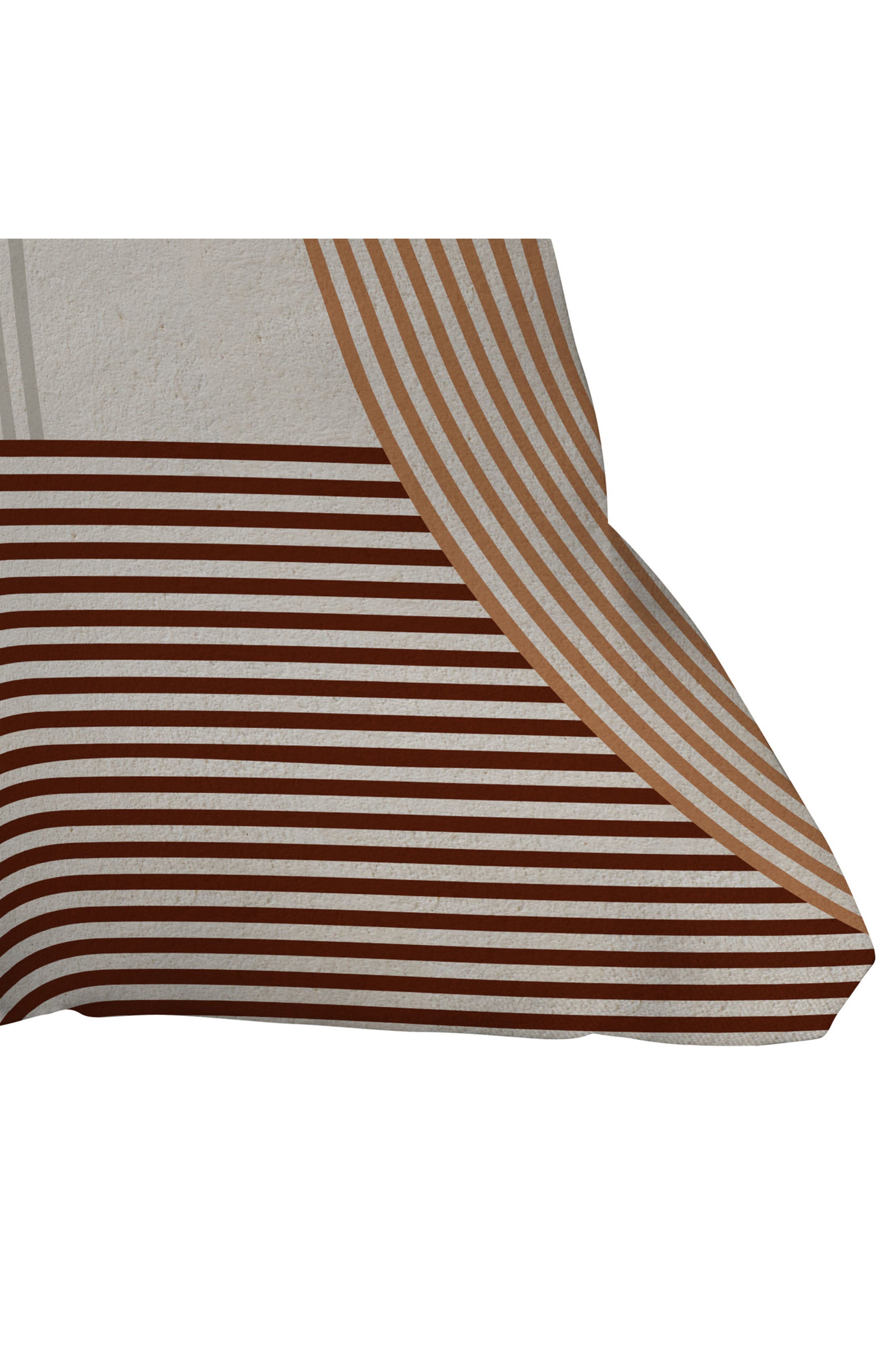 Deny Designs Iveta Mid Century Line Throw Pillow