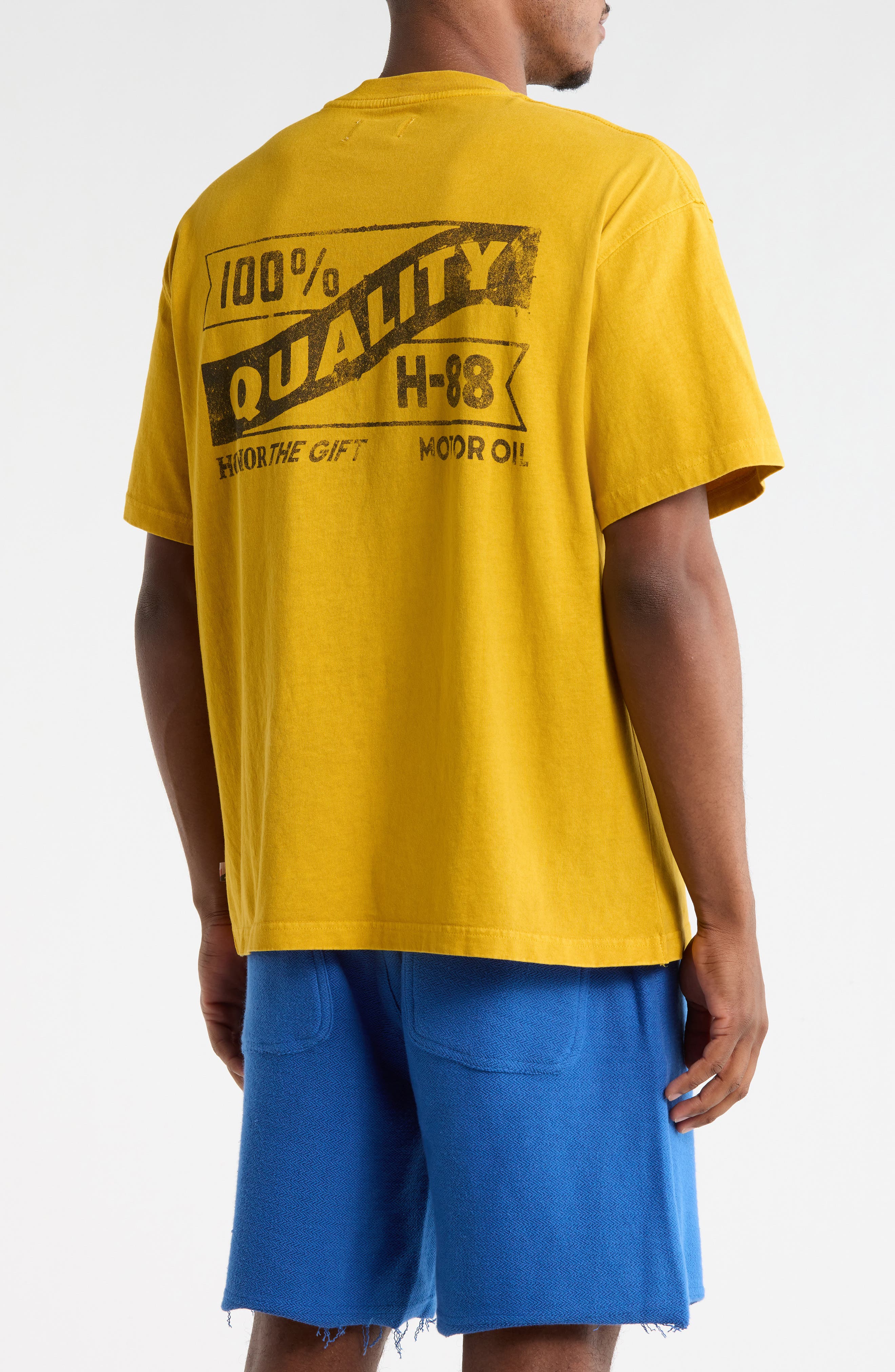 HONOR THE GIFT Motor Oil Graphic T-Shirt