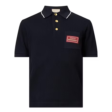 0618 MEN'S BACK POLO T-SHIRT