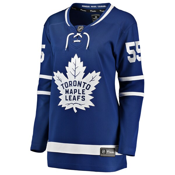 Nicolas Roy Toronto Maple Leafs  Women's Home Breakaway Jersey - Blue
