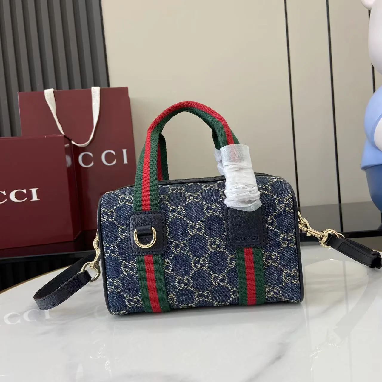 Gucci Denim Top Handle Bag product photo from LabelPicks