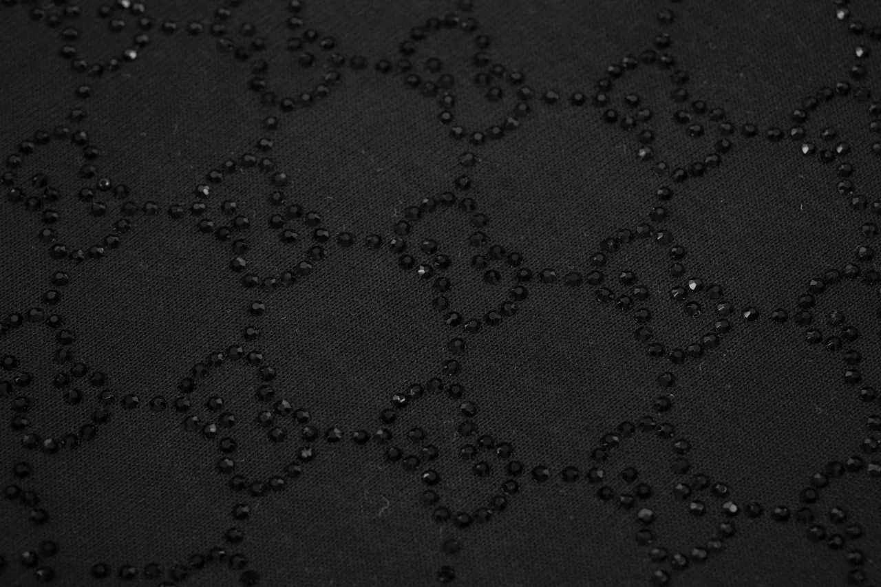 GUCCI Black Gradient Crystal GG T-Shirt product photo from LabelPicks