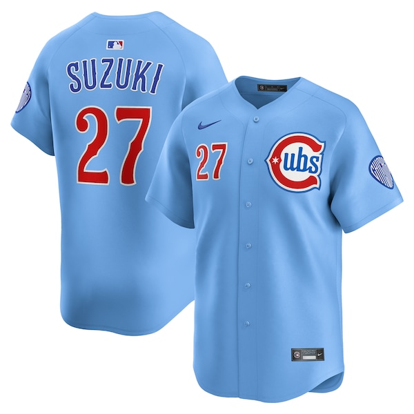 Seiya Suzuki Chicago Cubs Nike 2nd Alternate Limited Player Jersey - Royal