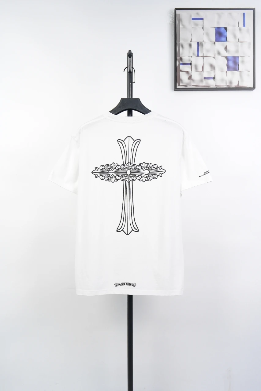 Chrome Hearts White Sanskrit Large Cross T-Shirt product photo from LabelPicks