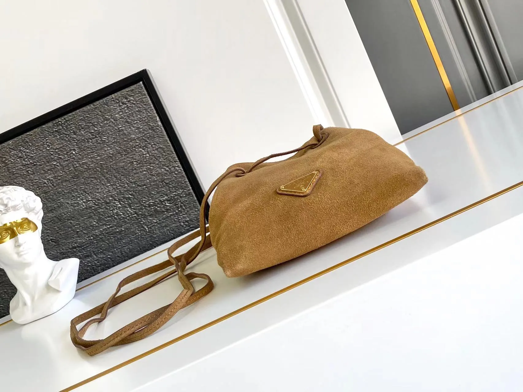Prada Lambskin Crossbody Bag product photo from LabelPicks
