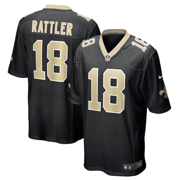 Spencer Rattler New Orleans Saints Nike  Game Jersey -  Black