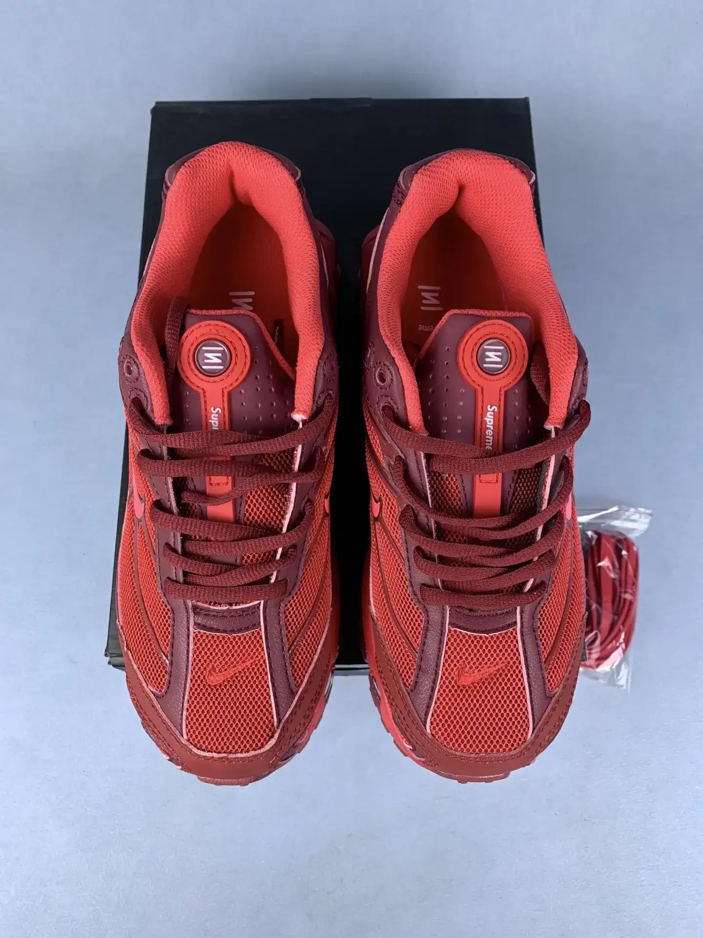 Supreme x Nike Shox Ride 2 SP “Speed Red” - Speed Red/Siren Red/Barn product photo from LabelPicks