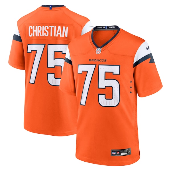 Geron Christian Denver Broncos Nike Team Game Jersey -  Orange