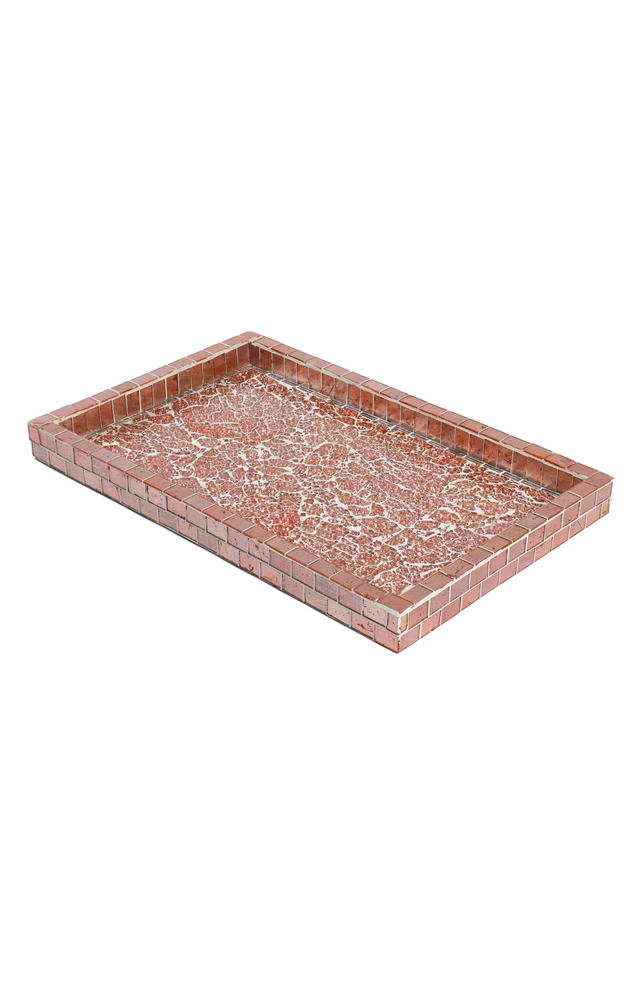 Tiramisu Rectangular Mosaic Decorative Tray