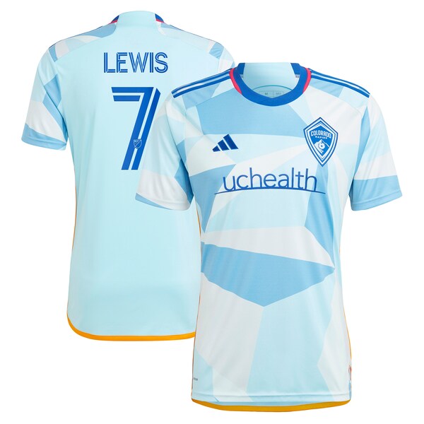 Jonathan Lewis Colorado Rapids adidas 2024 New Day Kit Replica Jersey - Light Blue