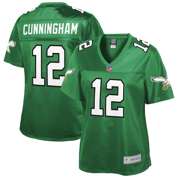 Randall Cunningham Philadelphia Eagles NFL Pro Line Women's Retired Player Replica Jersey - Kelly Green