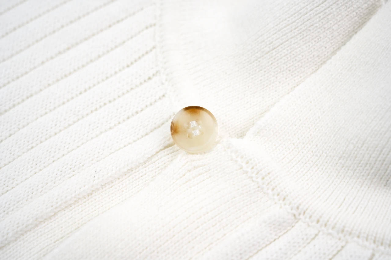 Ralph Lauren White Ribbed Pony Embroidered Knit Polo Shirt product photo from LabelPicks