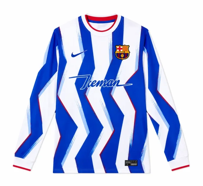 Barcelona Iceman Long Sleeve Concept Jersey Fan Version 26/27