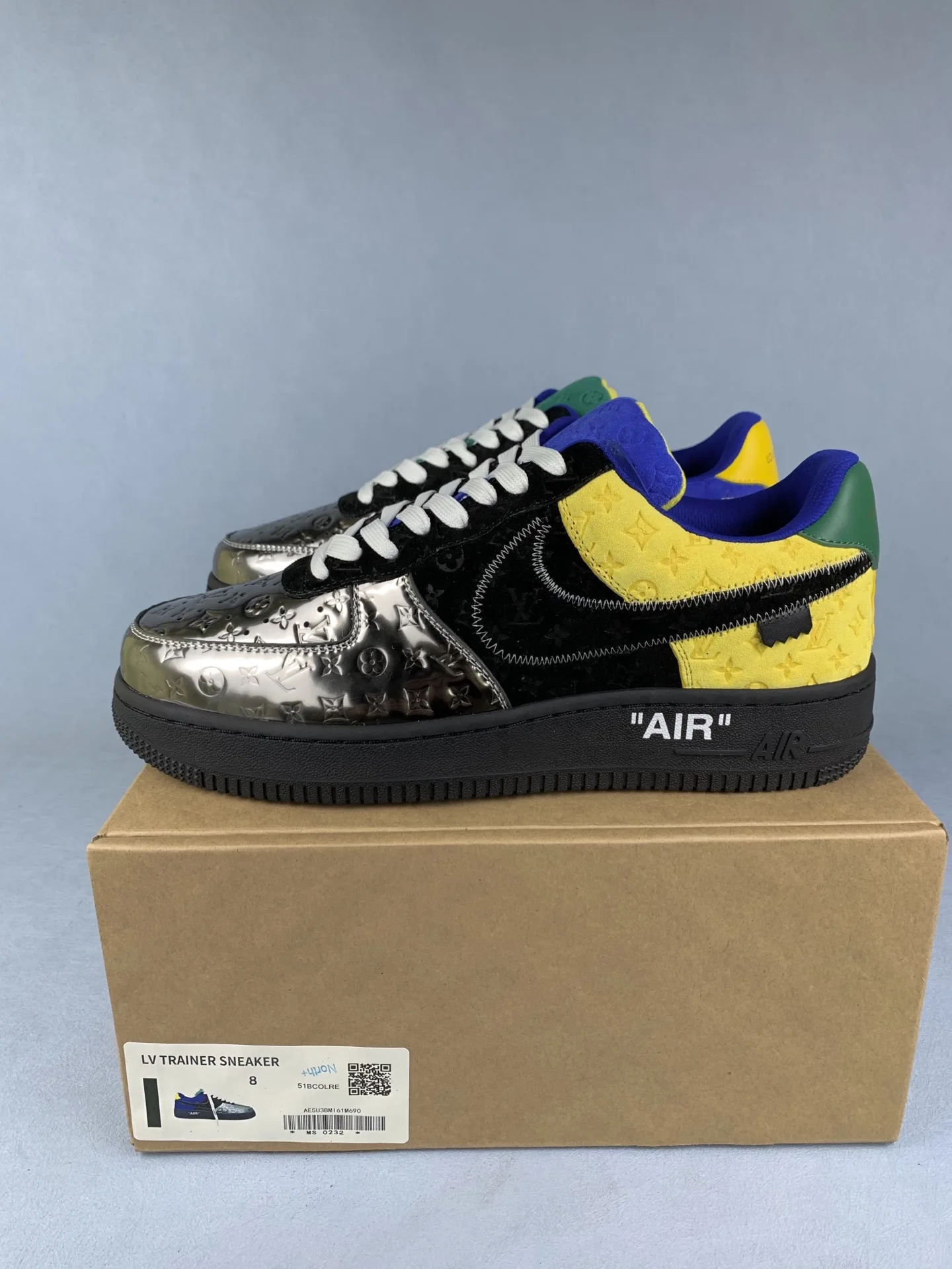 Louis Vuitton x Nike Air Force 1 Low by Virgil Abloh product photo from LabelPicks