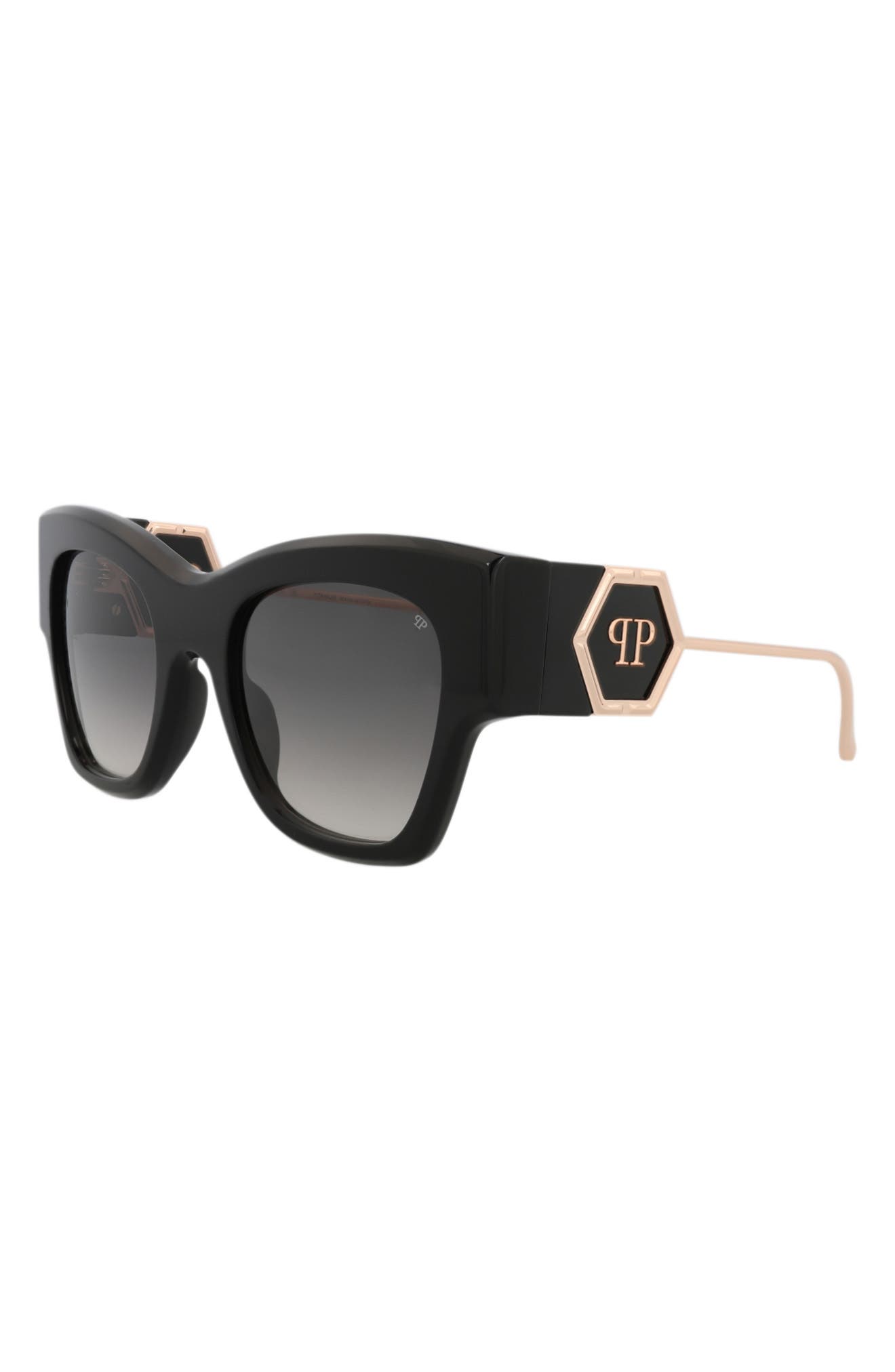 PHILIPP PLEIN 53mm Square Sunglasses