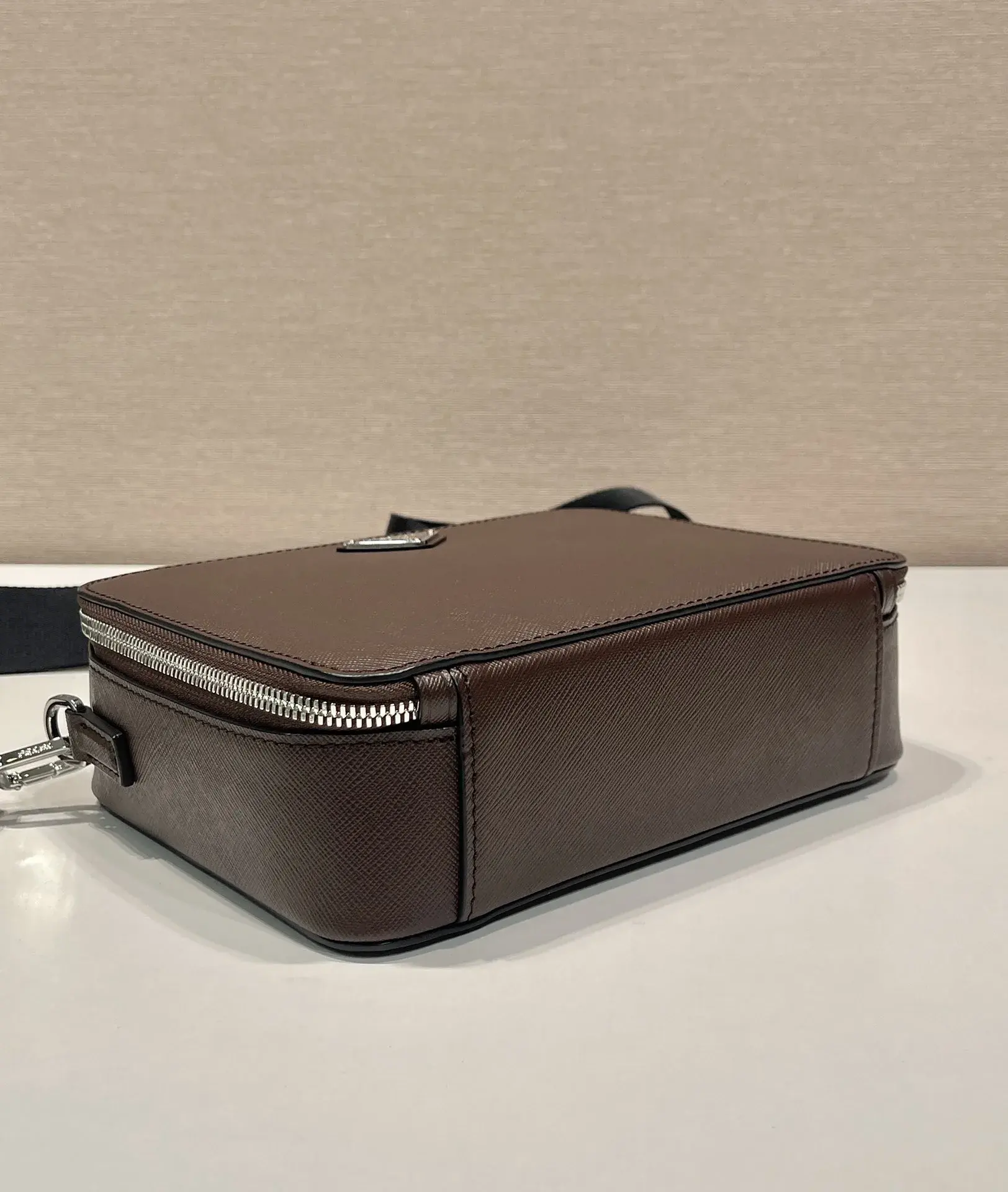 Prada Grained Leather Shoulder Bag product photo from LabelPicks