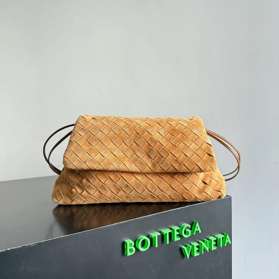 Bottega Veneta Intrecciato Woven Leather Dustbag Clutch product photo from LabelPicks