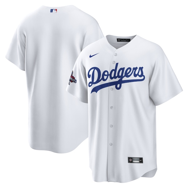 Los Angeles Dodgers Nike 2024 World Series Champions Home Replica Jersey - White