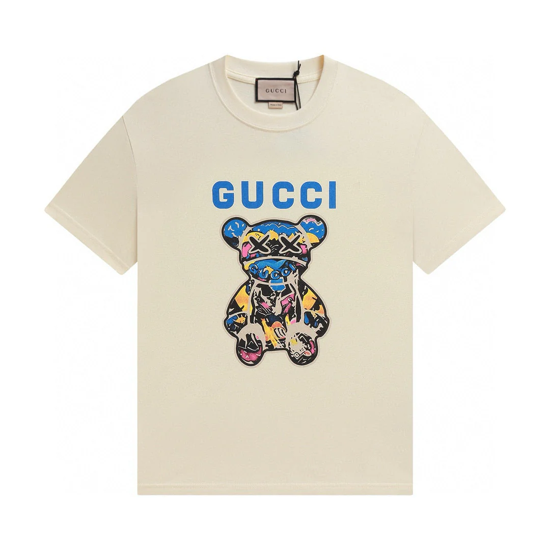Cotton animated printed short sleeve t shirt