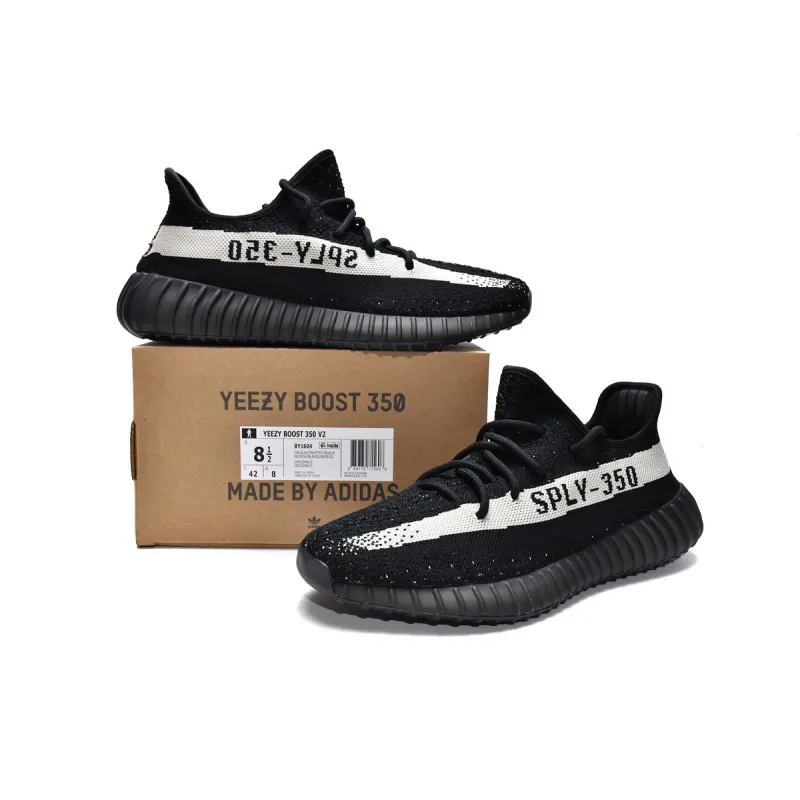 Adidas Yeezy Boost 350 V2 Black White BY1604