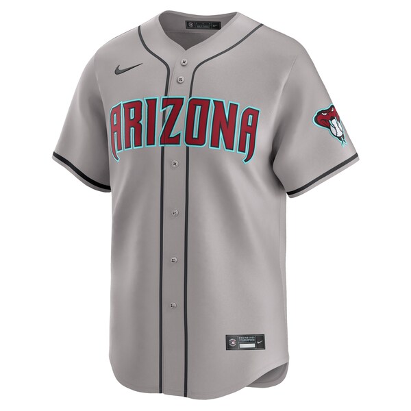 Arizona Diamondbacks Nike Away Limited Custom Jersey - Gray