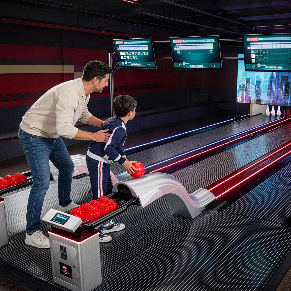 Mini Bowling Made for Fun & Family Entertainment - Suneye MINI Bowling Equipment