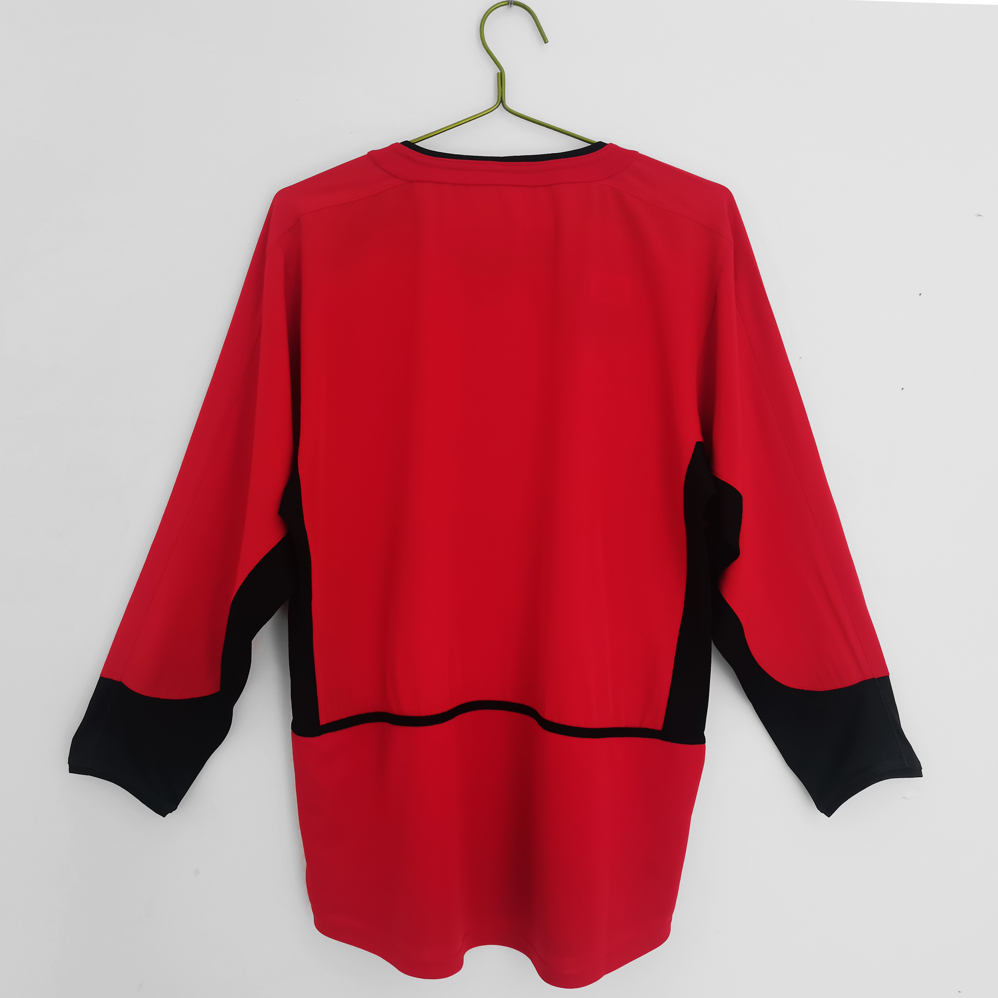 Manchester United Long Sleeve 2002-04 Home Vintage Jersey