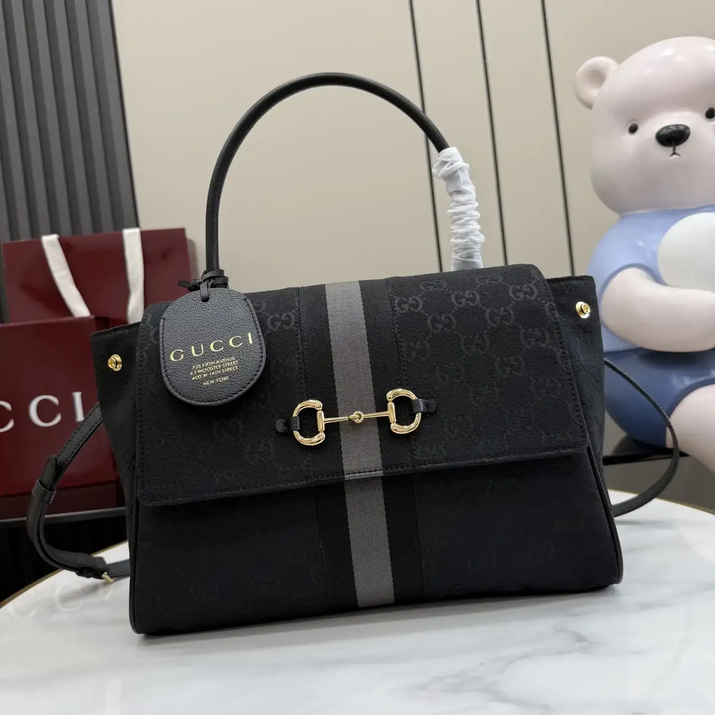 Gucci Black Top Handle Bag product photo from LabelPicks