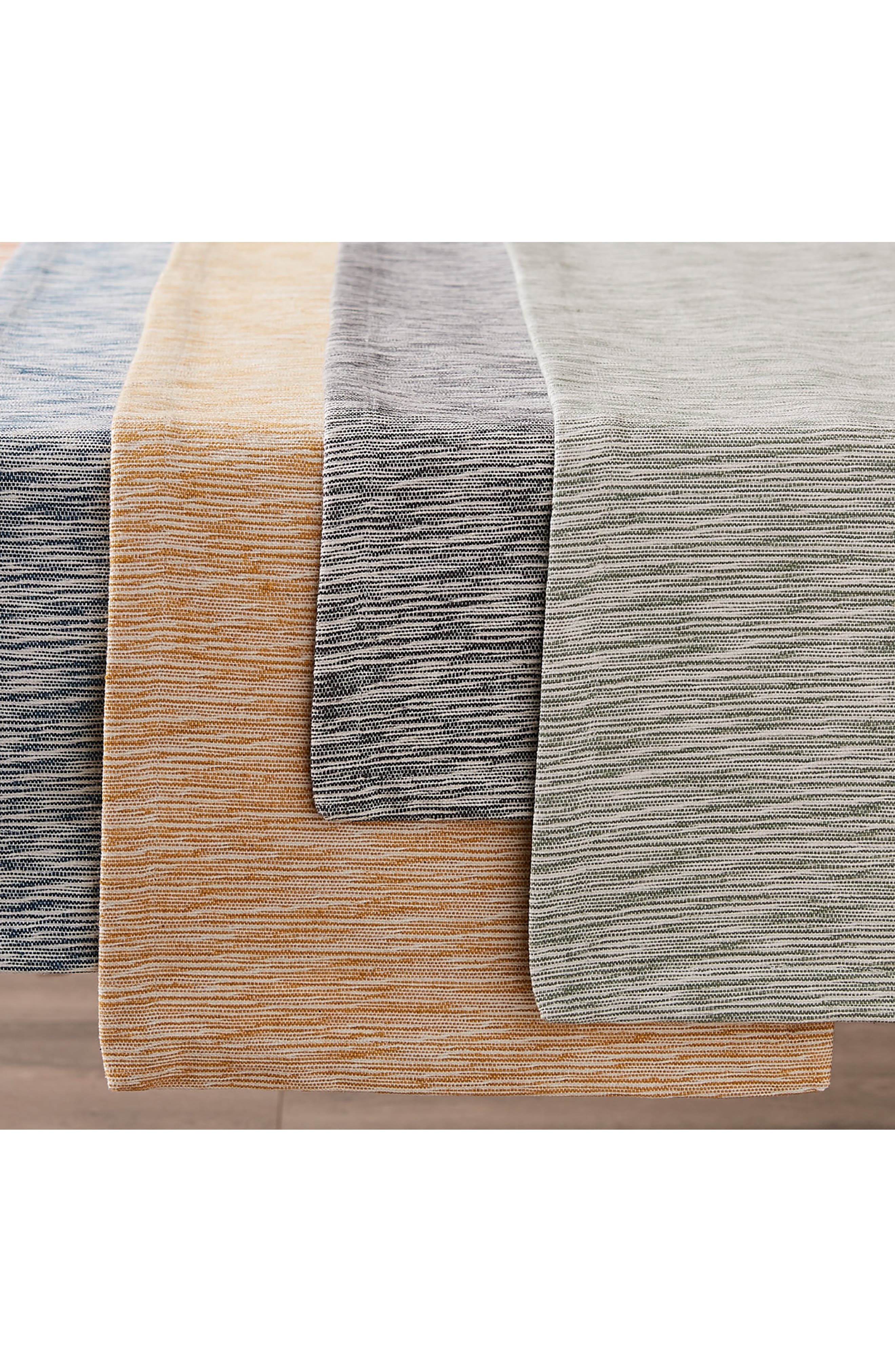 Design Imports Stellar Blue Space Dyed Cotton Table Runner