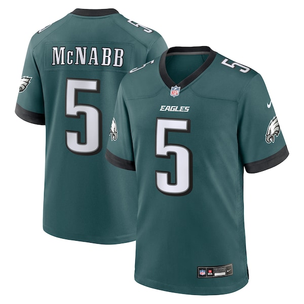 Donovan McNabb Philadelphia Eagles Nike Team Retired Game Jersey - Midnight Green