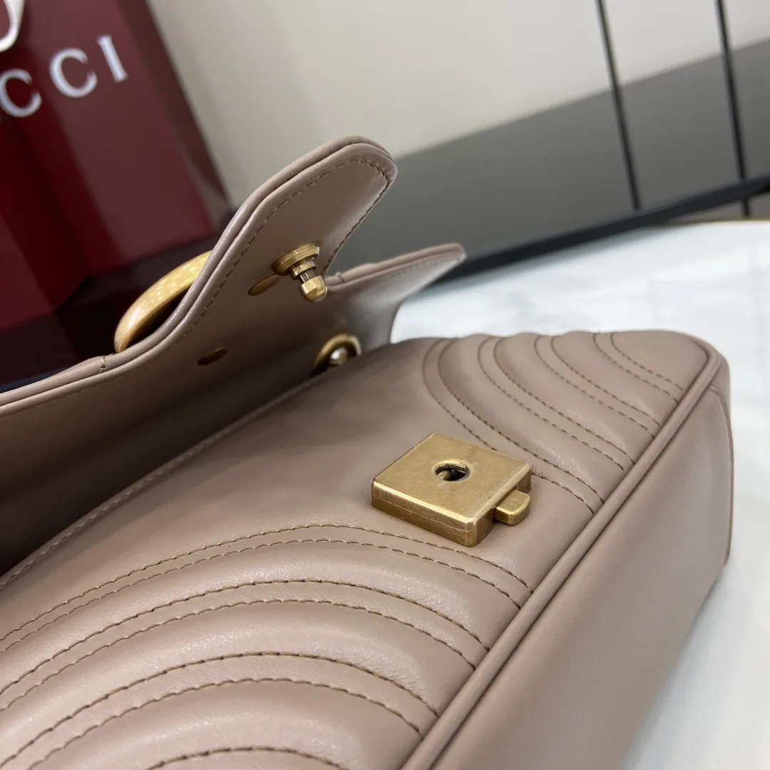 Gucci GG Supreme Canvas Marmont Crossbody Bag product photo from LabelPicks