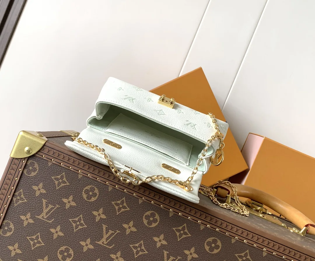 Louis Vuitton Blue Madeleine Grained Leather Top Handle Bag product photo from LabelPicks