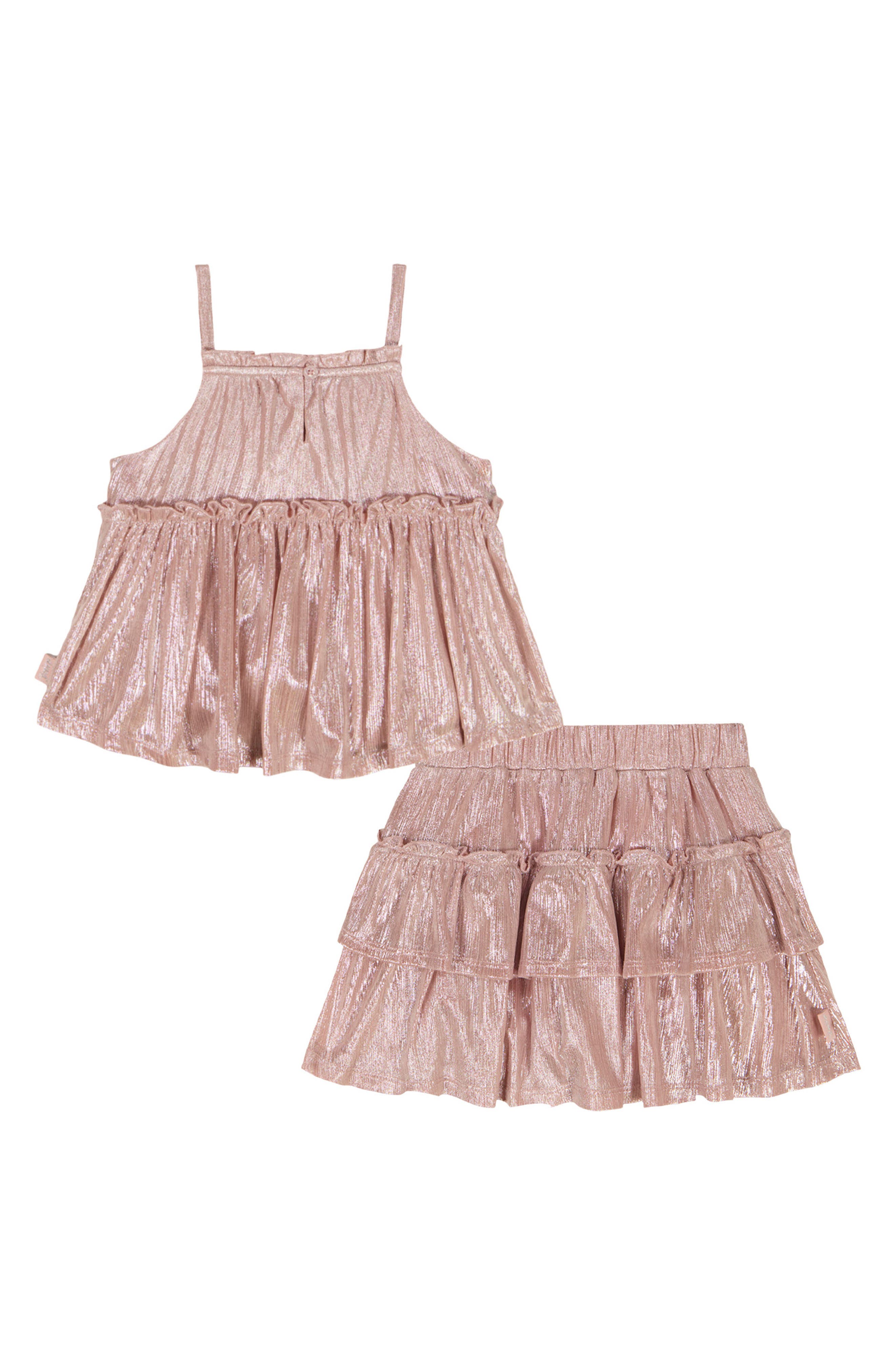 Juicy Couture Kids' Bow Tank & Tiered Skirt Set