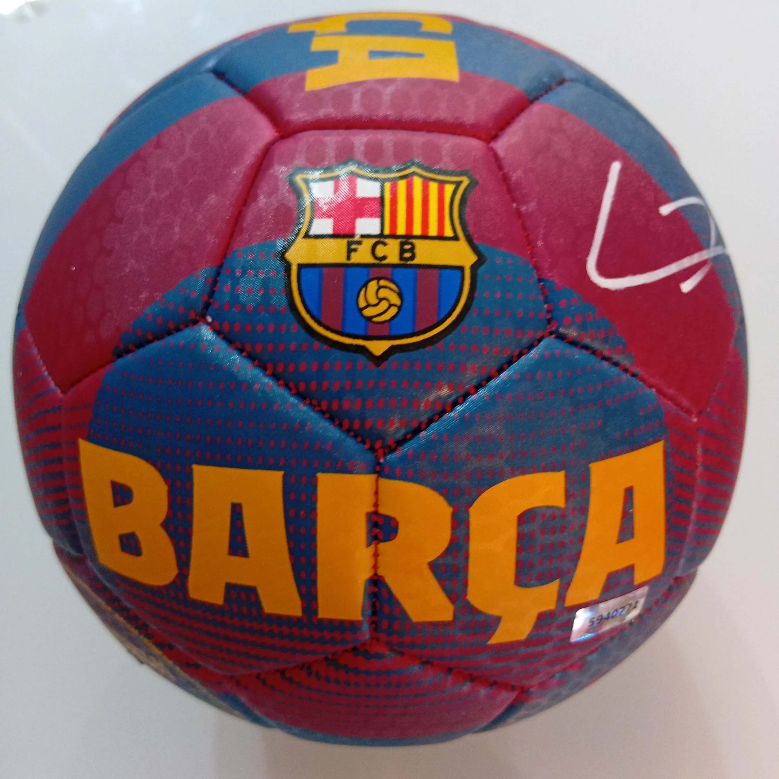 Lamine Yamal Signed Autographed Barcelona FC Official Ball With COA