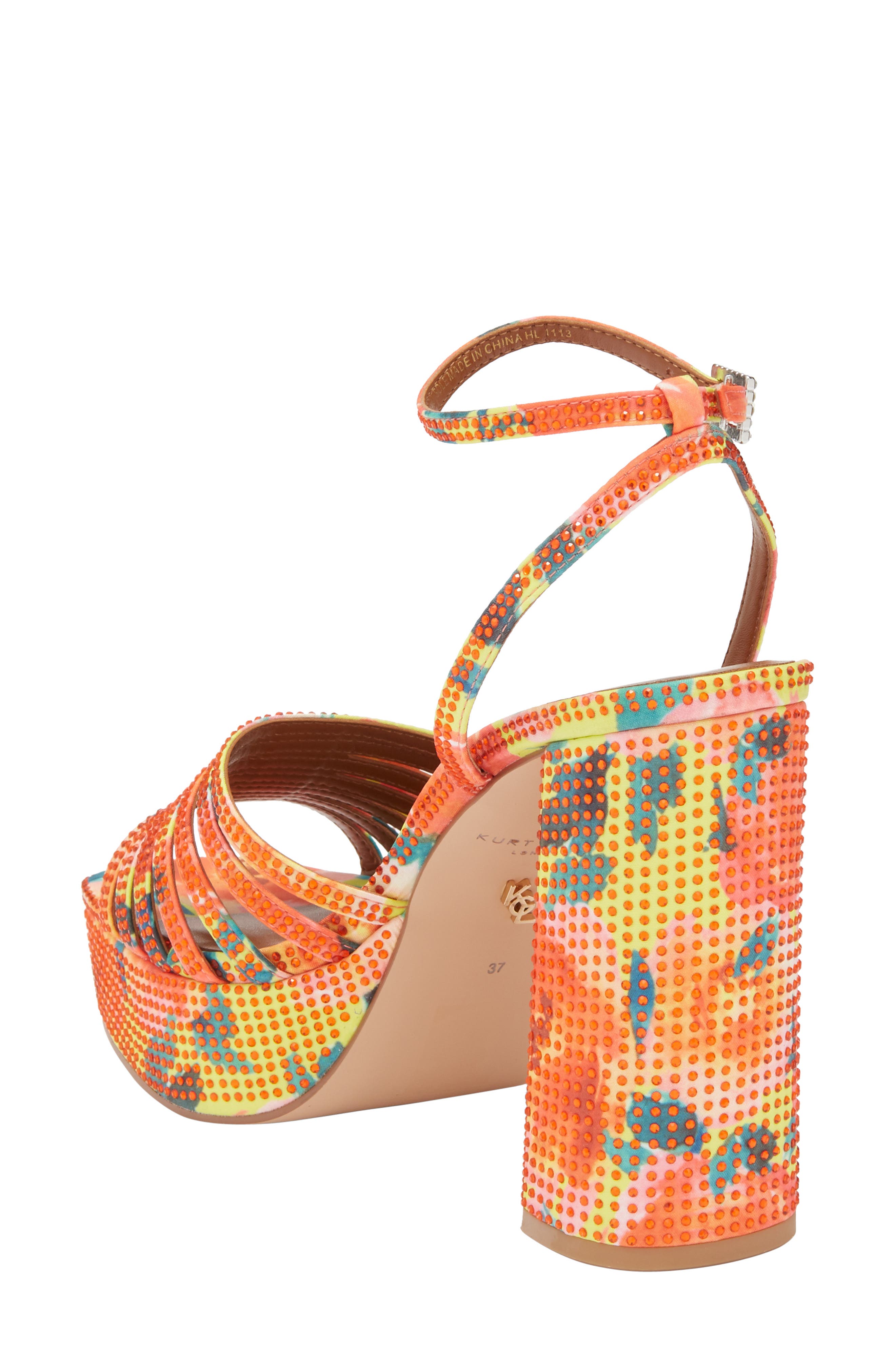 Kurt Geiger London Pierra Ankle Strap Platform Sandal