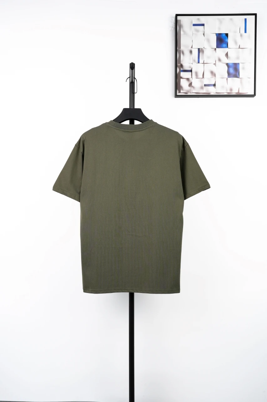 LOEWE Olive Green Anagram Logo Embroidered T-Shirt product photo from LabelPicks