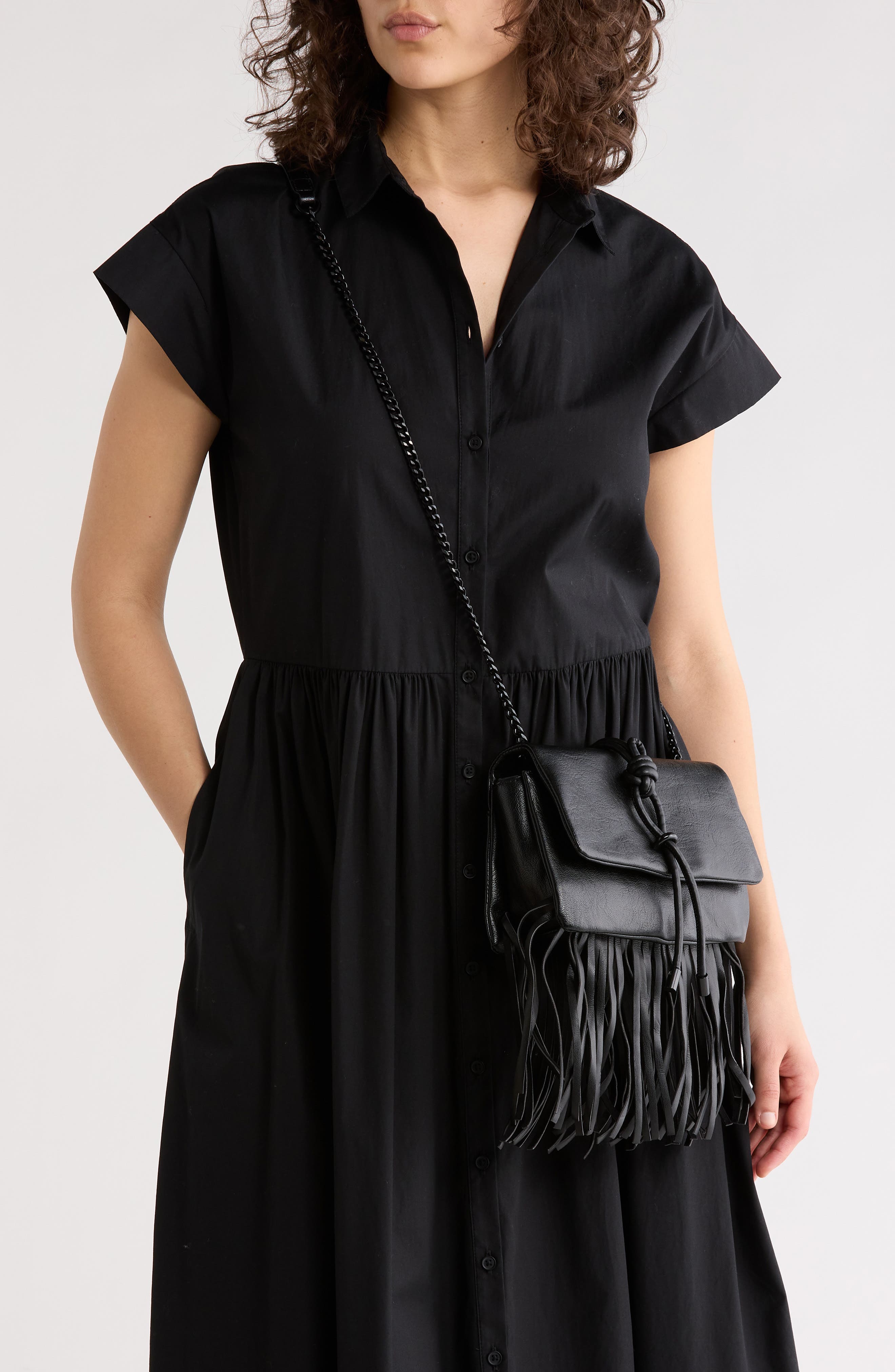 Steve Madden Zarina Fringe Crossbody Bag
