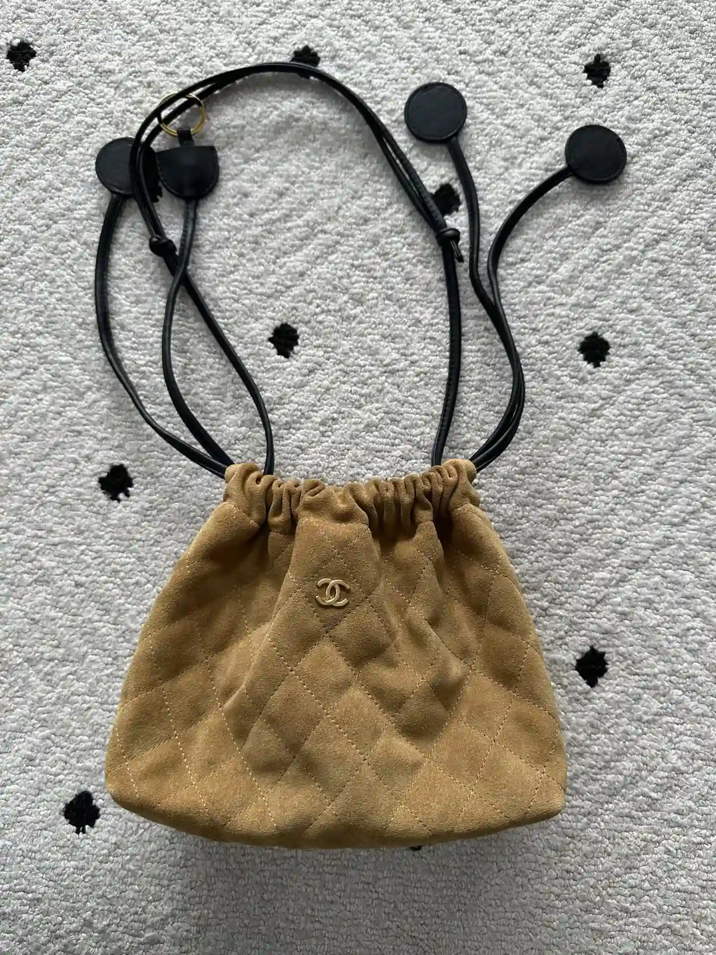 Chanel Suede Leather Shoulder Bag product photo from LabelPicks
