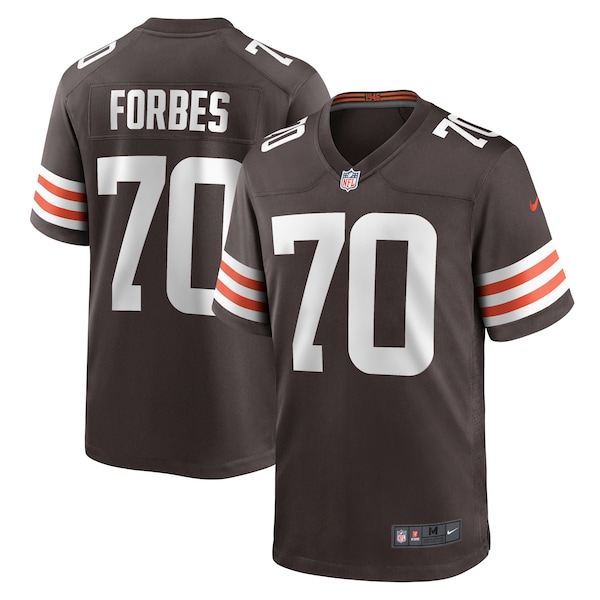 Drew Forbes Cleveland Browns Nike Team Game Jersey -  Brown