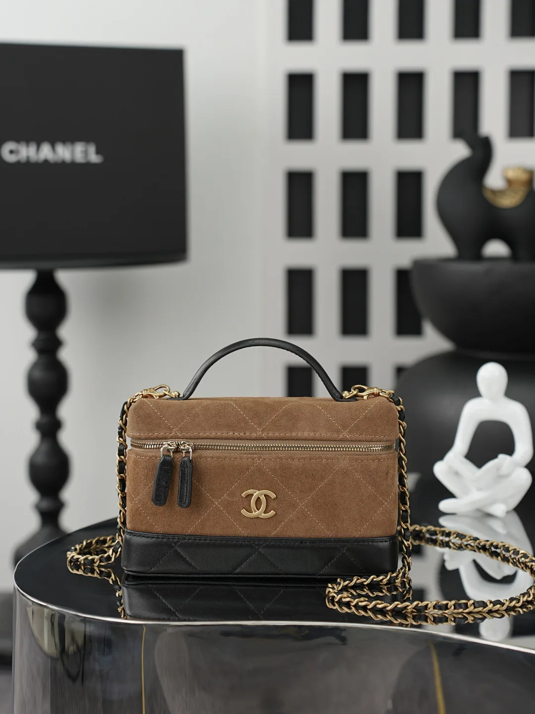 Chanel Quilted Leather Top Handle Bag product photo from LabelPicks