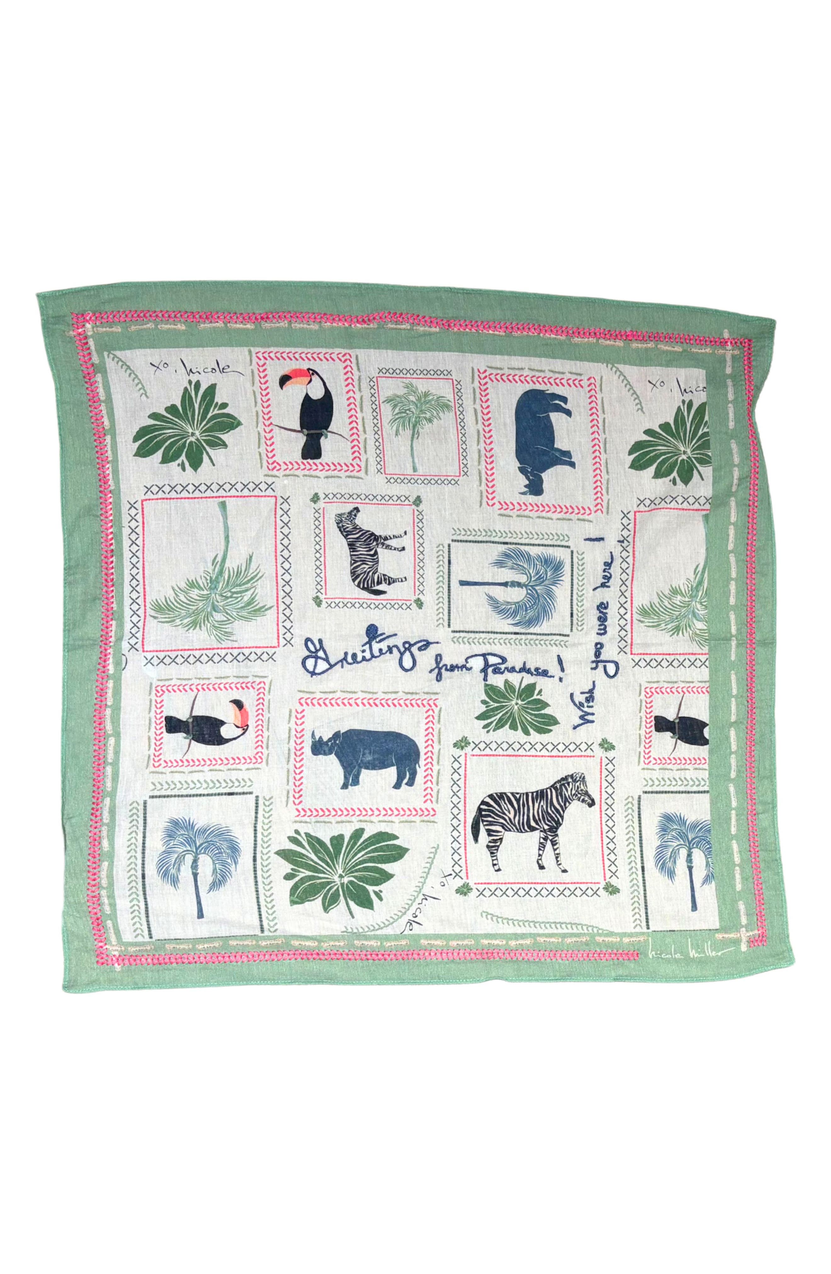 Nicole Miller Safari Bandana