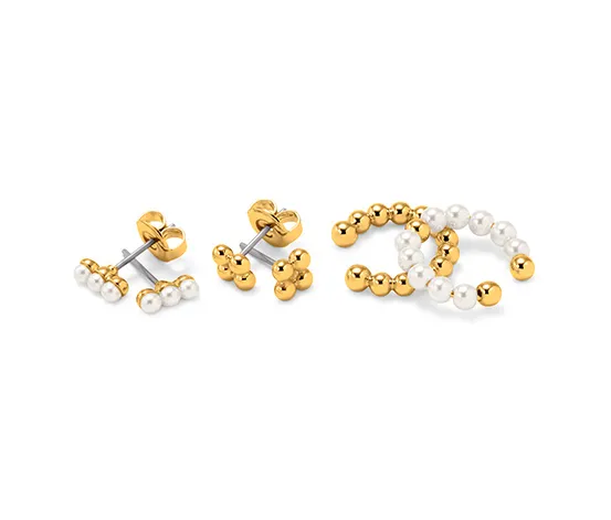 Ear Party Ohrschmuck 3er-Set