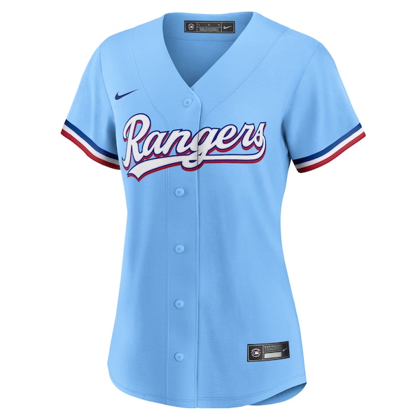 Corey Seager Texas Rangers Nike Women's Alternate Replica Player Jersey - Light Blue