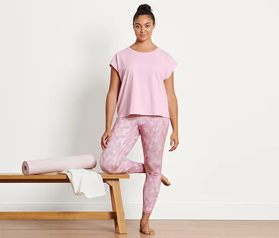 Wende-Sporttight, rosa
