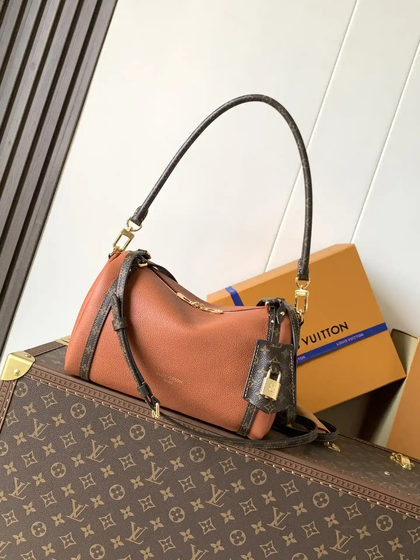 Louis Vuitton Black Keepall Monogram Canvas Top Handle Bag product photo from LabelPicks